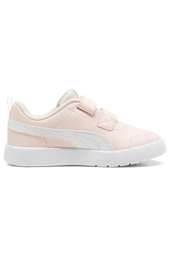 Sneakers Rosa e Bianche Con Strappi Puma Courtflex V3 V PS