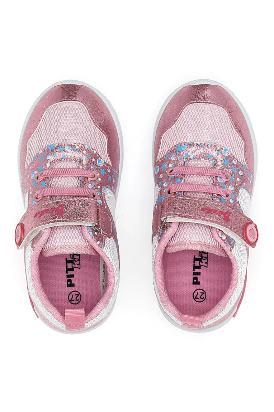 Sneakers Rosa e Bianche da Bimbi Pitt Kids 2187