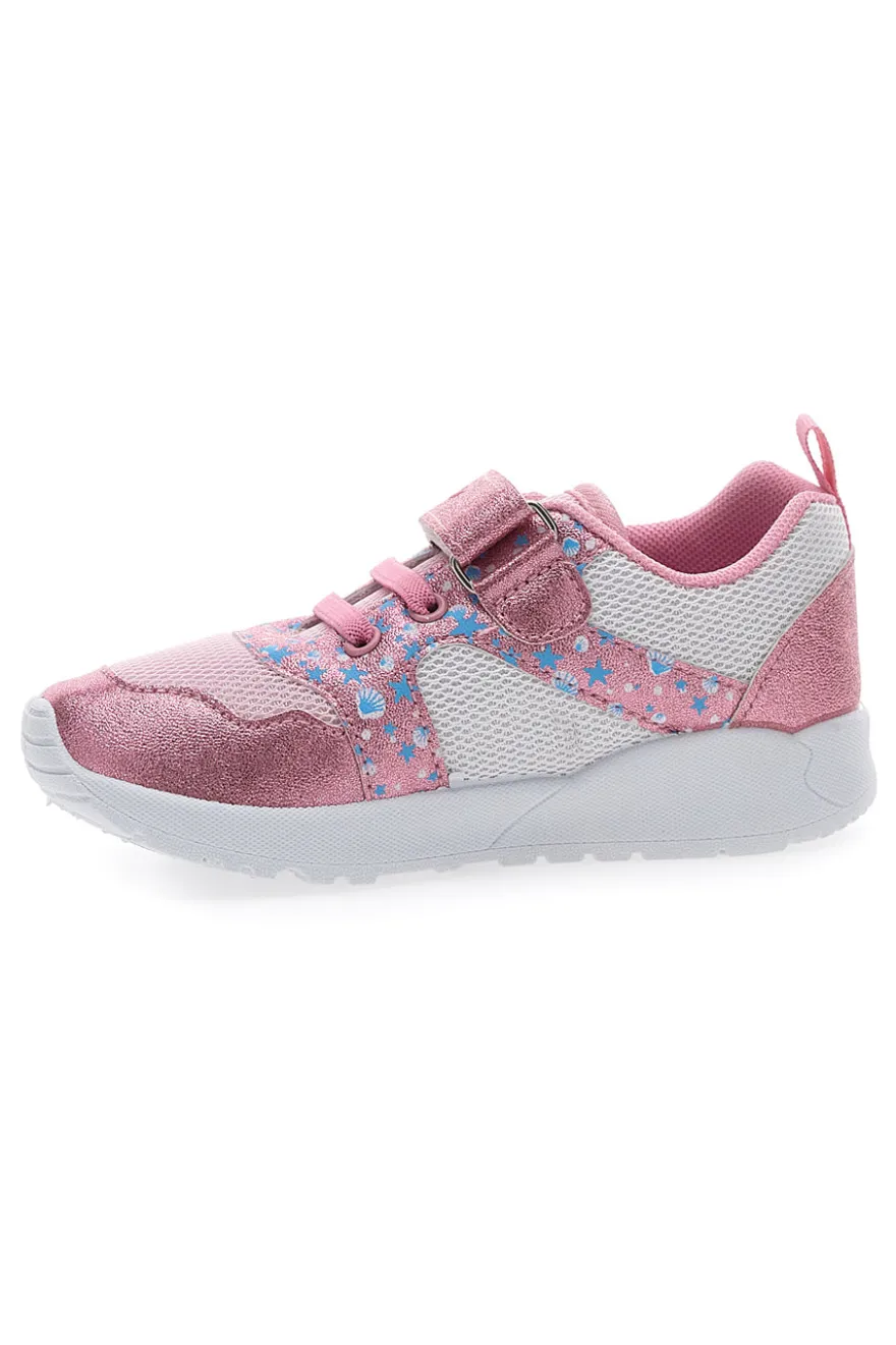 Sneakers Rosa e Bianche da Bimbi Pitt Kids 2187