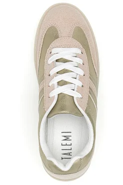 Sneakers Rosa e Oro con Suola in Gomma TALEMI 23786