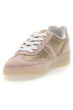 Sneakers Rosa e Oro con Suola in Gomma TALEMI 23786