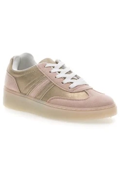 Sneakers Rosa e Oro con Suola in Gomma TALEMI 23786
