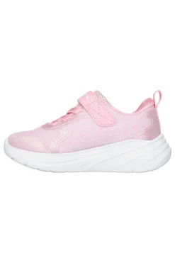 Sneakers rosa glitterate con chiusura a strappo Wave 92 Skechers