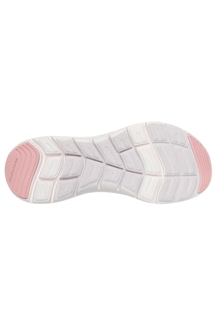 Sneakers rosa in mesh con memory foam Skechers Flex Appeal 5.0 Retro Rush