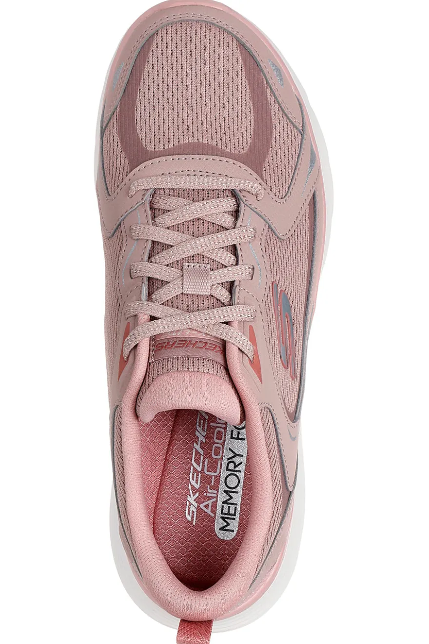 Sneakers rosa in mesh con memory foam Skechers Flex Appeal 5.0 Retro Rush