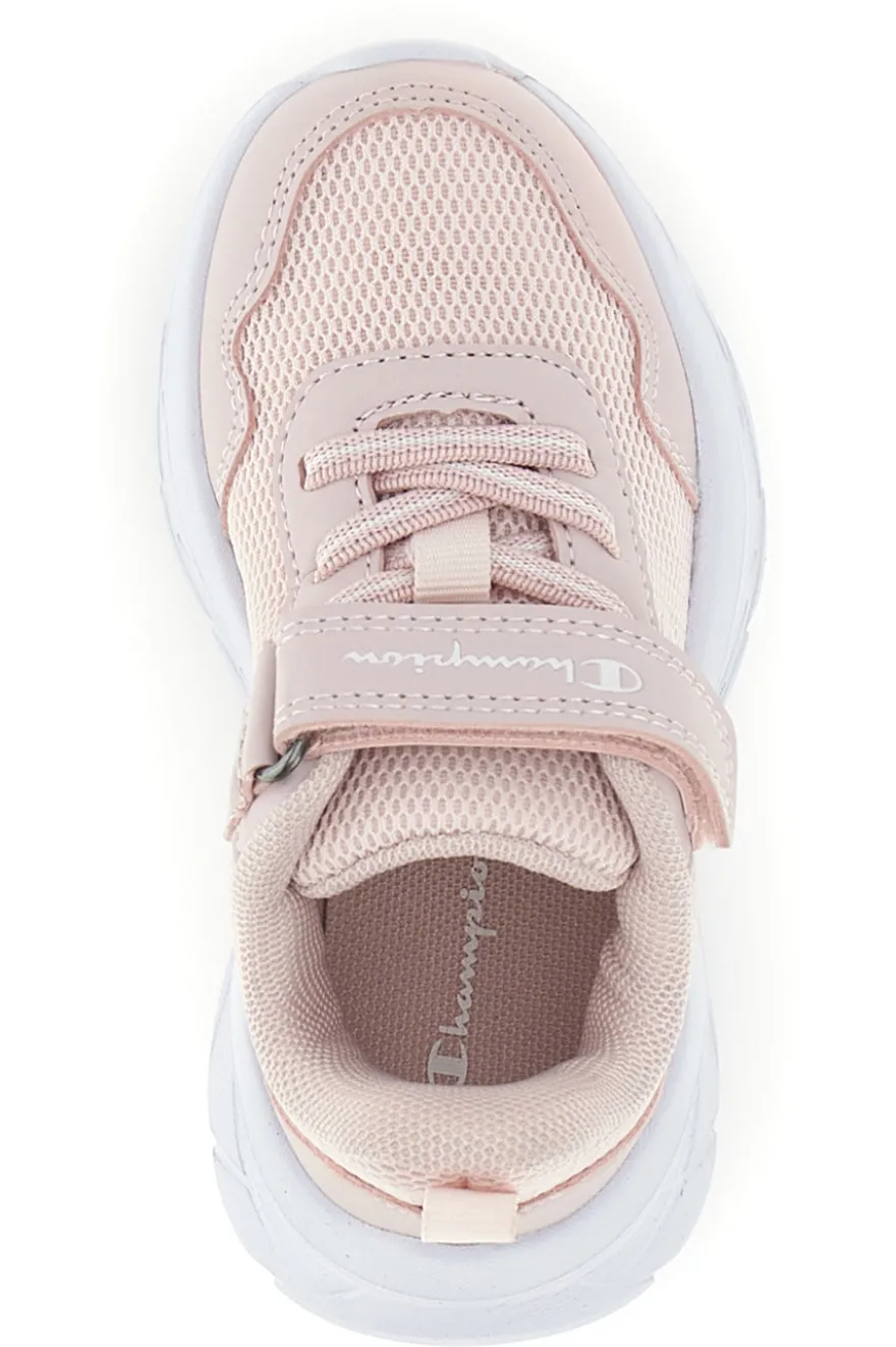 Sneakers rosa in mesh con strappo Champion Fuze U Td