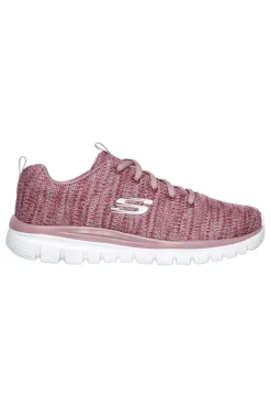 Sneakers Rosa SKECHERS Graceful - Twisted Fortune