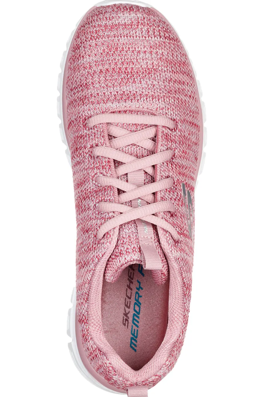 Sneakers Rosa SKECHERS Graceful - Twisted Fortune
