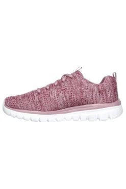 Sneakers Rosa SKECHERS Graceful - Twisted Fortune