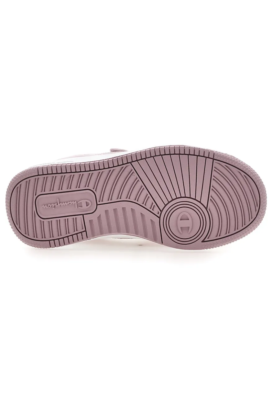 Sneakers rosa tomaia in materiale sintetico Champion Rd18 Low G Ps