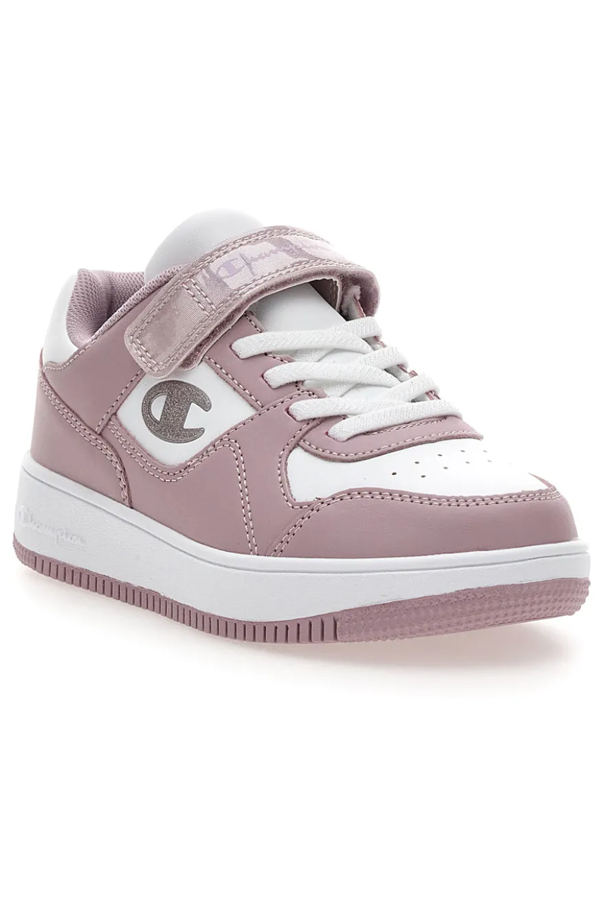 Sneakers rosa tomaia in materiale sintetico Champion Rd18 Low G Ps