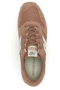 Sneakers Rosa tomaia in pelle e tessuto New balance WL373SI2