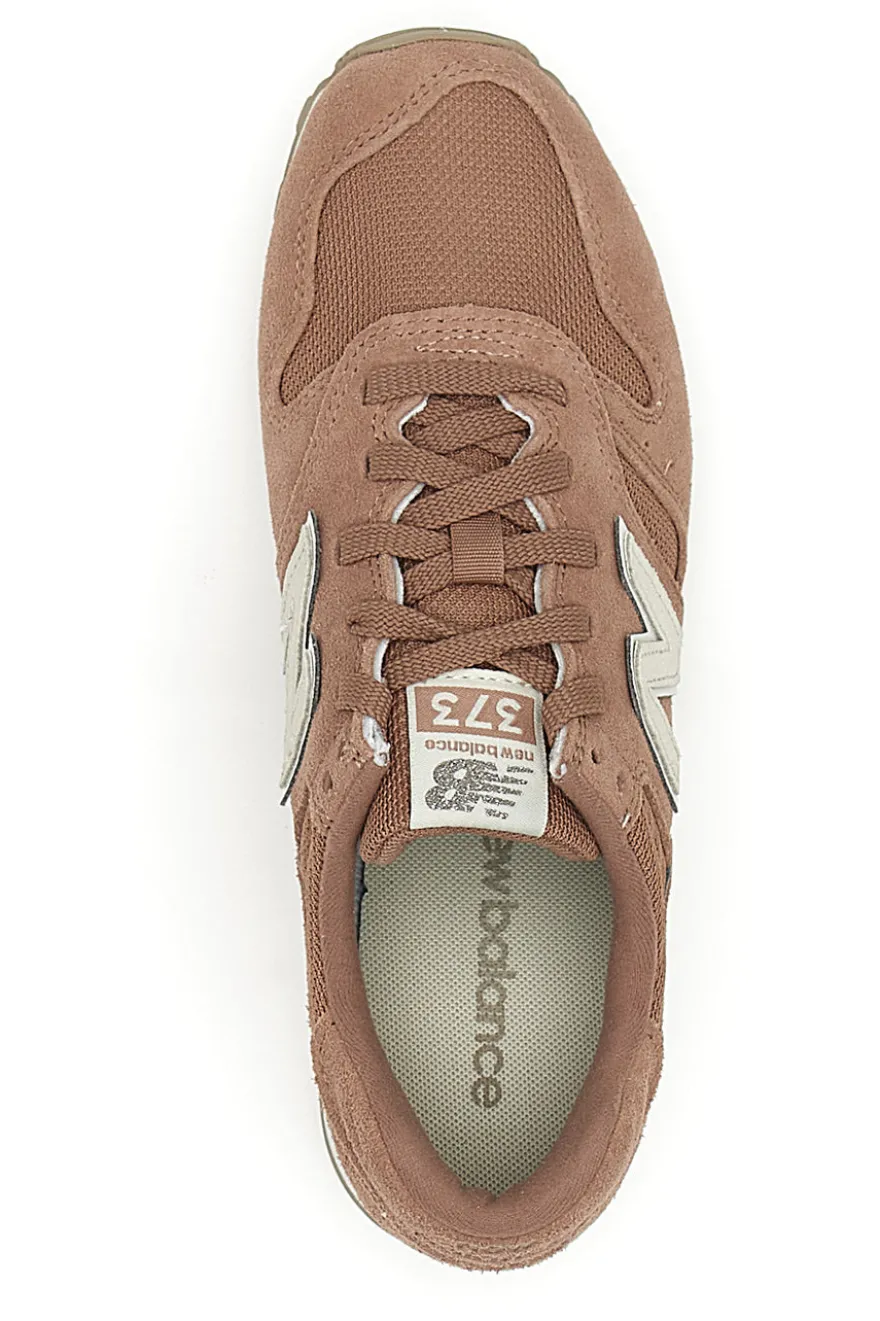 Sneakers Rosa tomaia in pelle e tessuto New balance WL373SI2