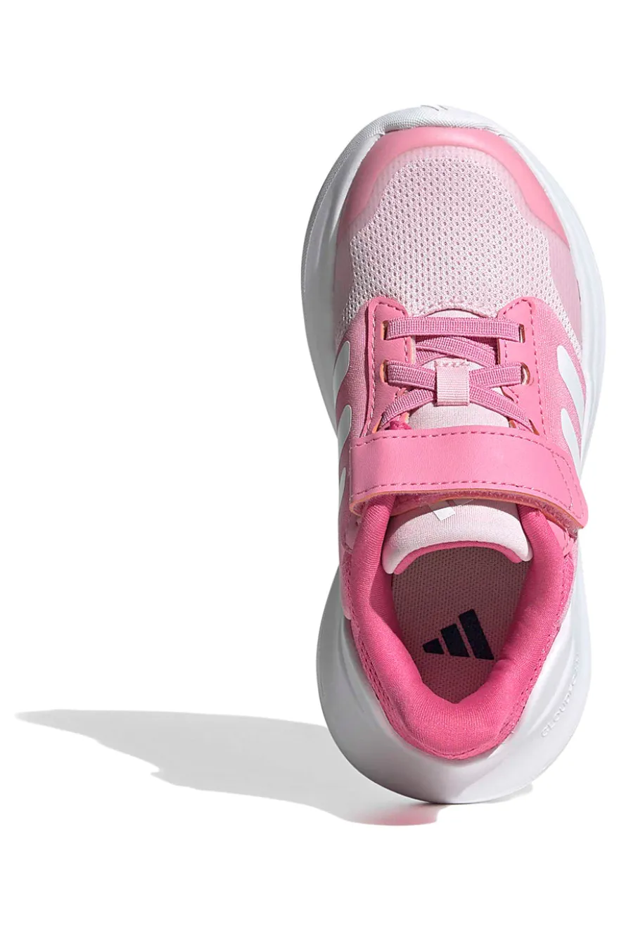 Sneakers rosa traspiranti con strappo Adidas Tensaur Run 3.0 EL C