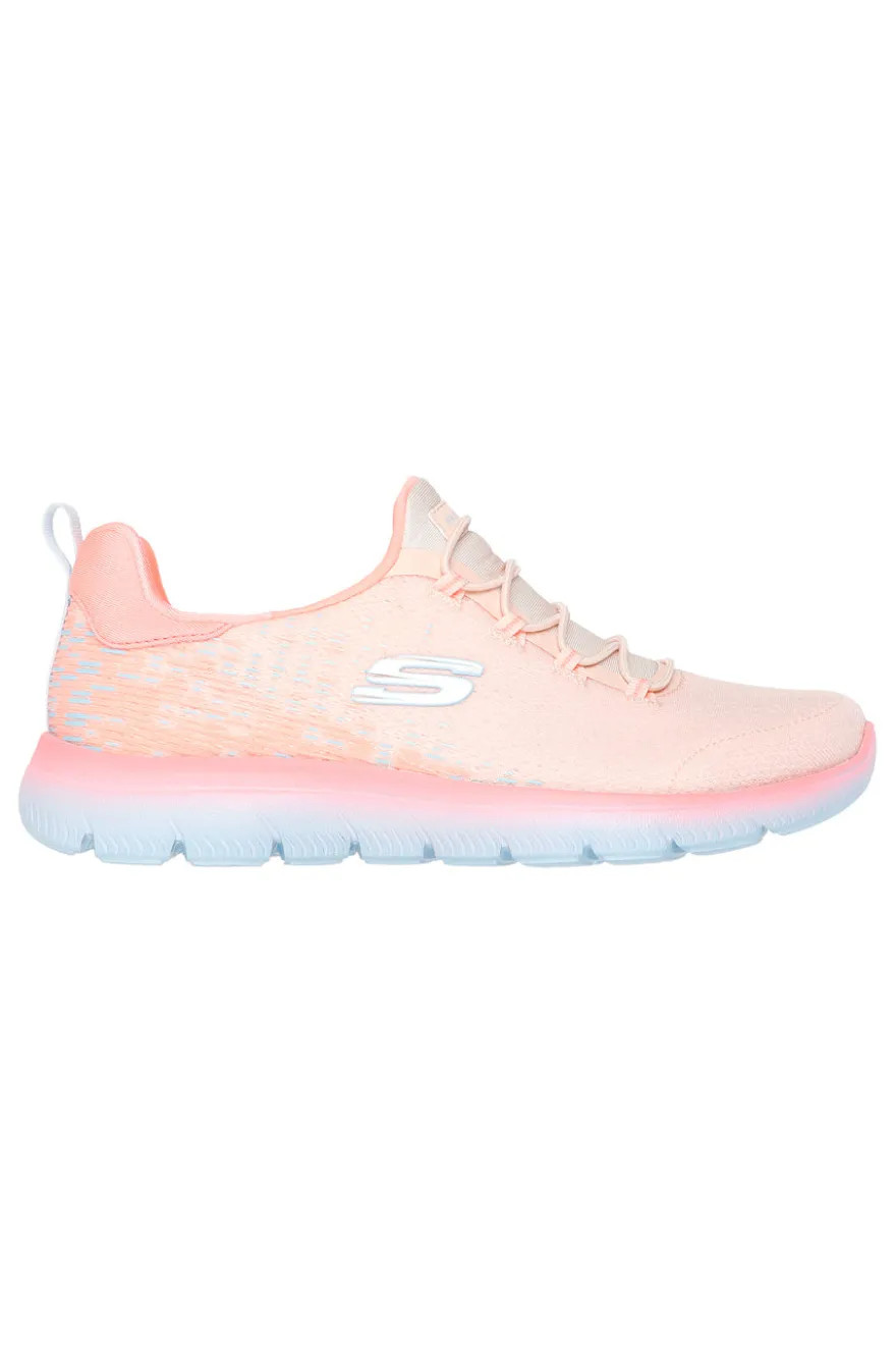 Sneakers Rosa Vegane Skechers Summits Morning Glow