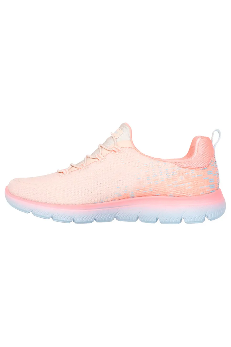 Sneakers Rosa Vegane Skechers Summits Morning Glow