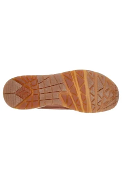 Sneakers Rose Gold Con Skechers Air-Cooled Memory Foam cushioned comfort insole Skechers Street Uno - Rose Bold