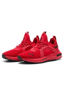 Sneakers rosse ammortizzate Puma Softride Enzo 5 Jr