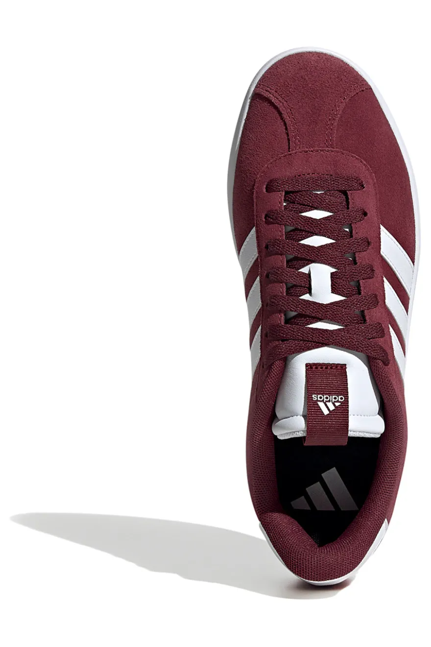 Sneakers Rosse con Dettagli Bianchi ADIDAS VL COURT 3.0
