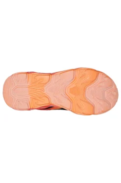 Sneakers Rosse con Fiamme da Bimbi Skechers Thermo Flash-Heat Flux
