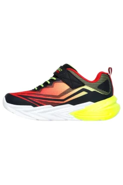 Sneakers rosse con luci chiusura a strappo Skechers Flex-Glow Ultra