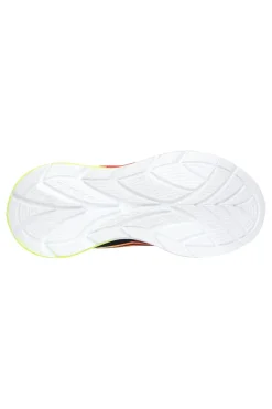 Sneakers rosse con luci chiusura a strappo Skechers Flex-Glow Ultra