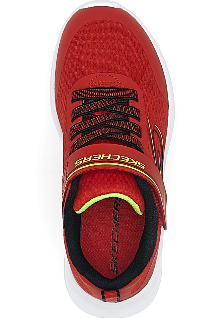 Sneakers Rosse Con Strappo Skechers Dynamatic - Swift Tread
