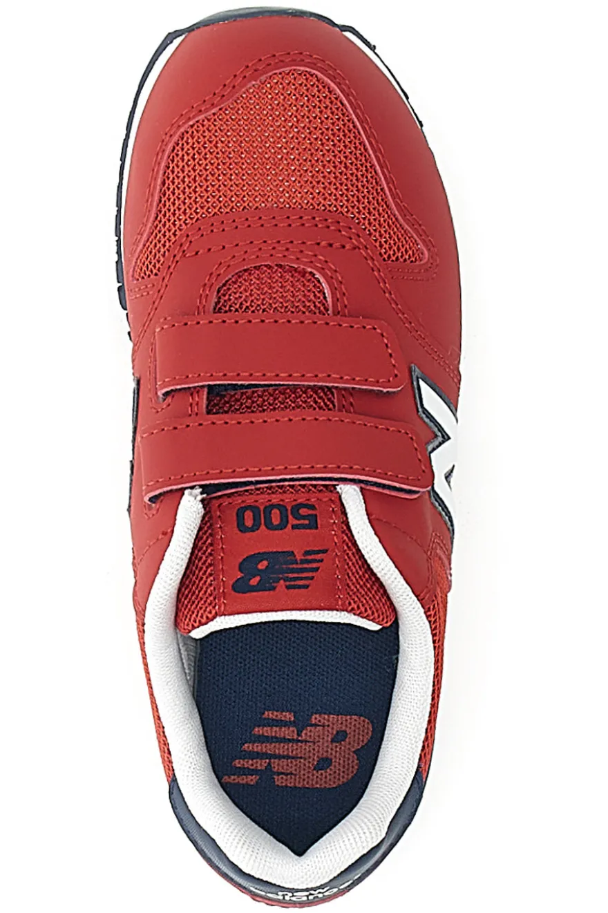 Sneakers rosse con strappi New Balance PV500TR1
