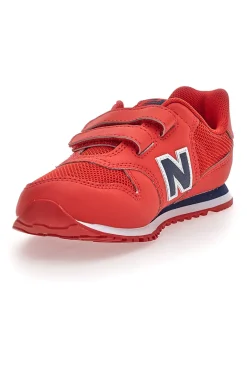 Sneakers Rosse Con Strappi In Velcro New Balance PV500CRN
