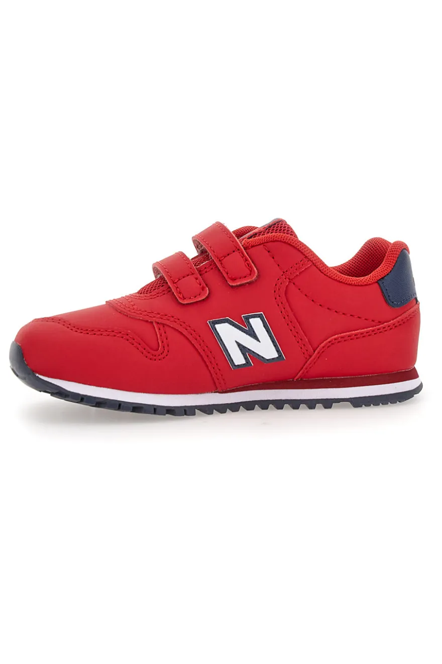 Sneakers rosse con velcro New Balance 500