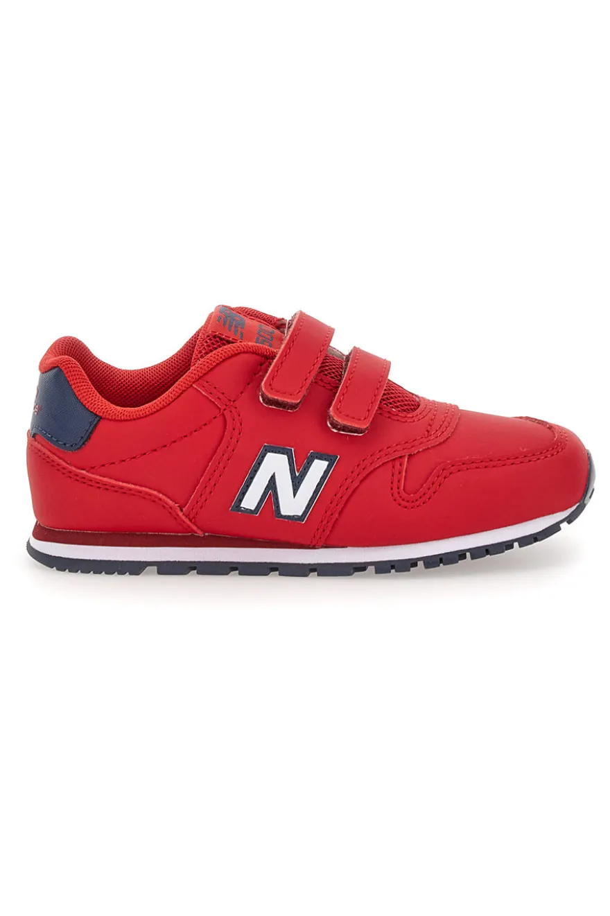 Sneakers rosse con velcro New Balance 500