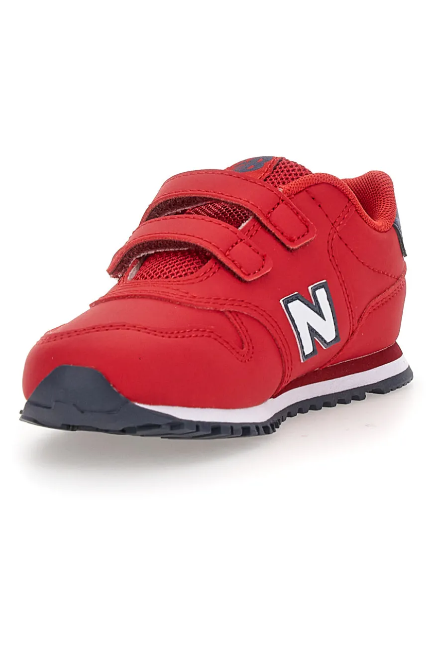 Sneakers rosse con velcro New Balance 500