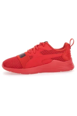 Sneakers Rosse da Bimbi Puma Wired Run Pure