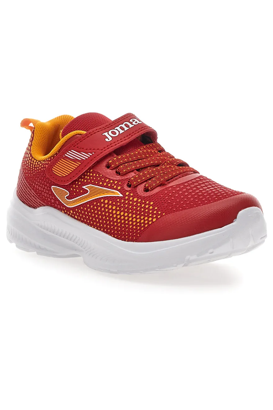 Sneakers Rosse e Arancioni con Velcro JOMA HORIZON JR 2506