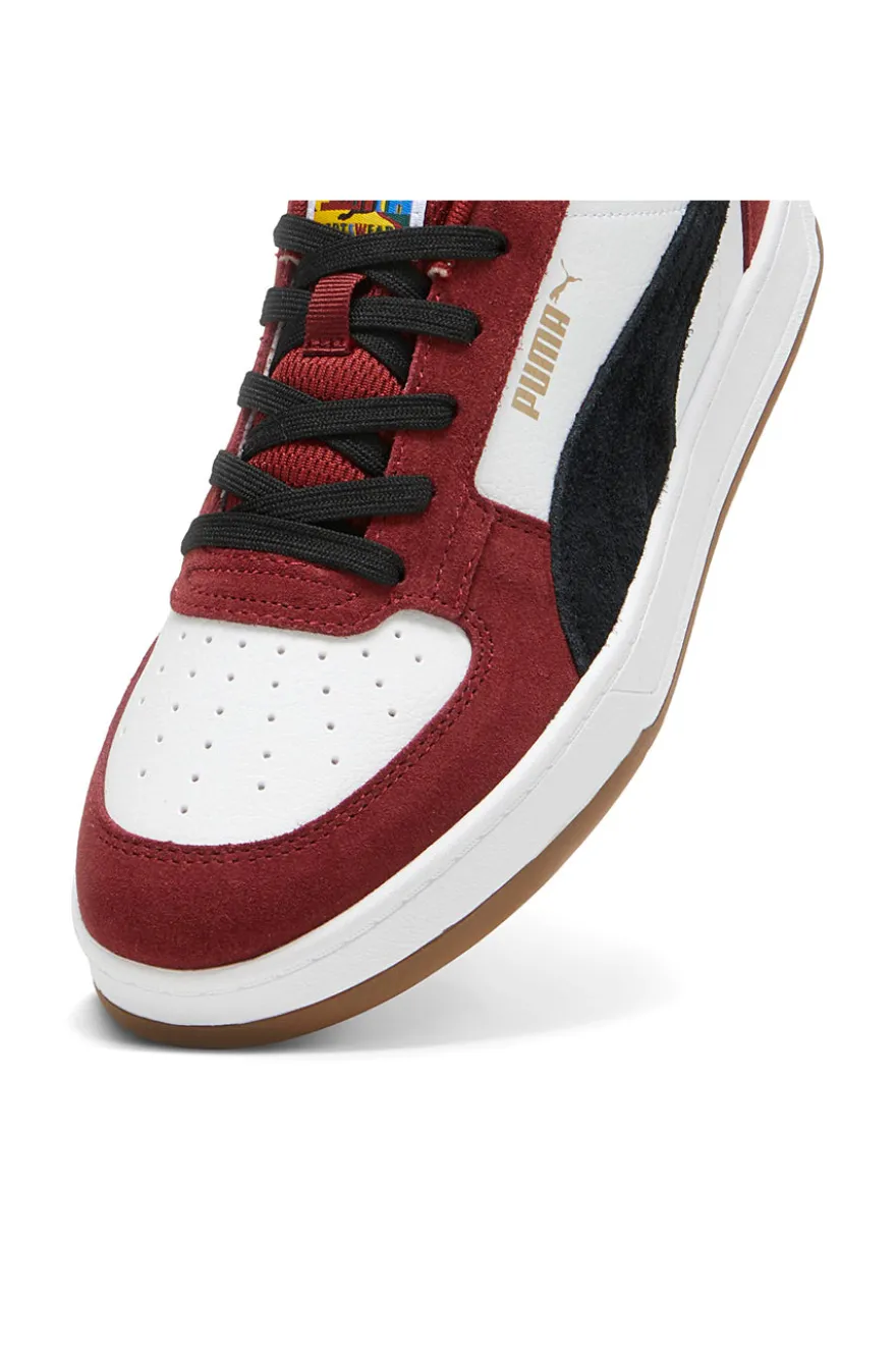 Sneakers Rosse e Bianche con dettagli nei Puma Cavern 2.0 Year of Sport