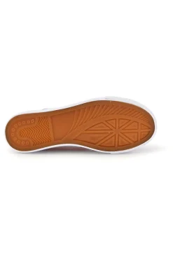 Sneakers rosso in tela stringate basse 2t2l 8011