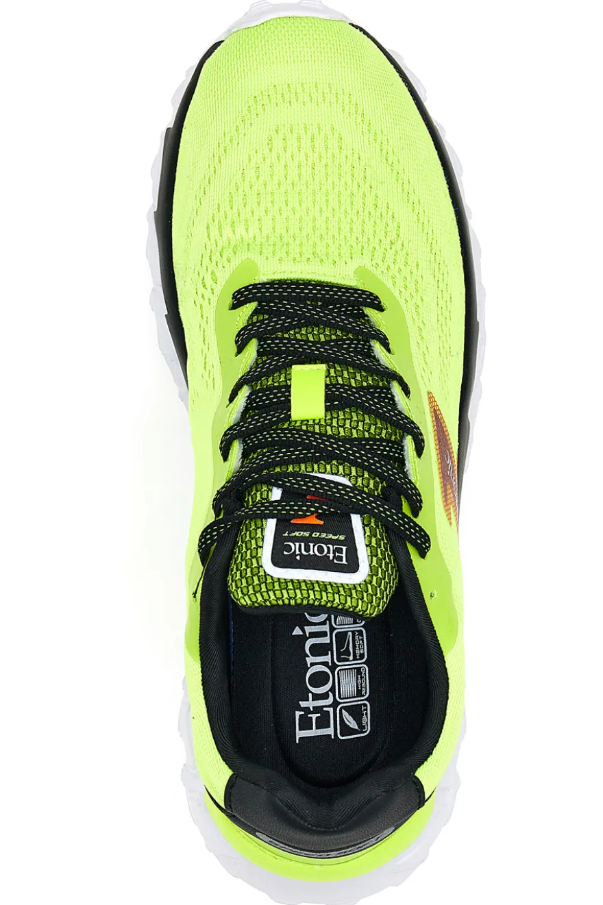 Sneakers Running Etonic Speed Gialle Fluo