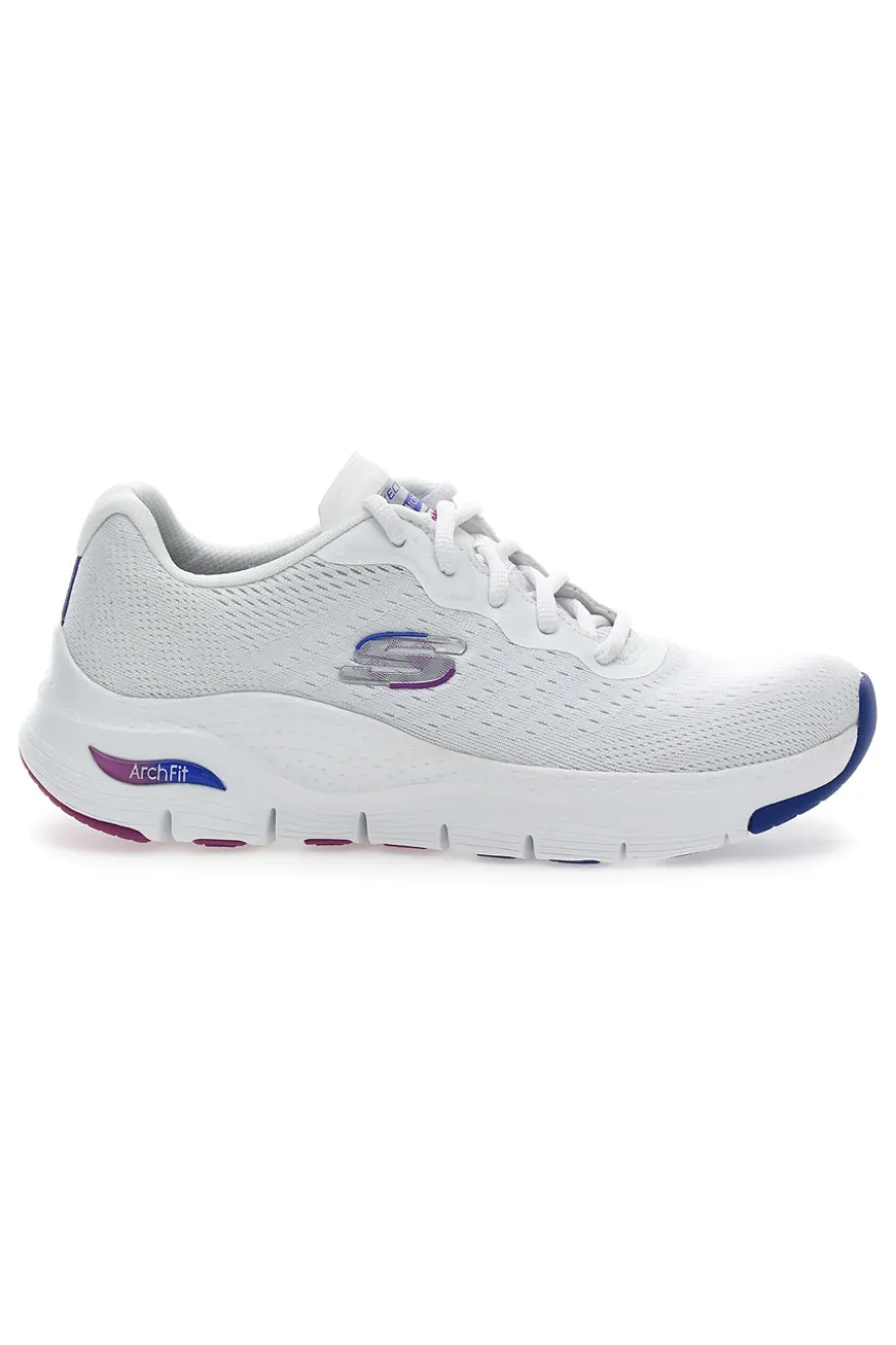 Sneakers Running Skechers Infinity Cool Bianche