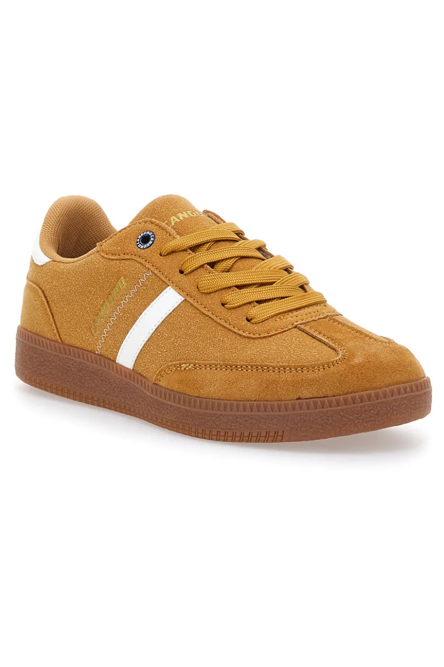 Sneakers Sabbia Con Chiusura Lacci Canguro 385