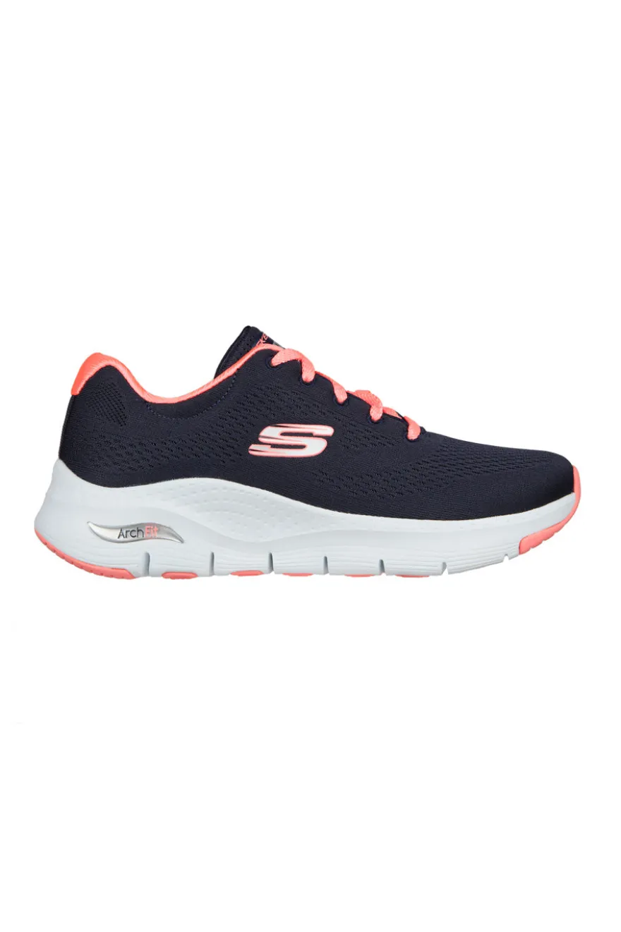 Sneakers Skechers Arch Fit Big Appeal Nere Blu