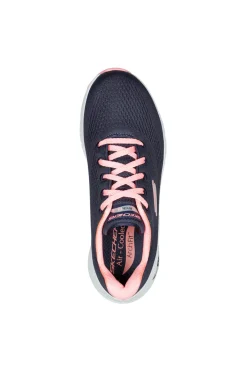 Sneakers Skechers Arch Fit Big Appeal Nere Blu
