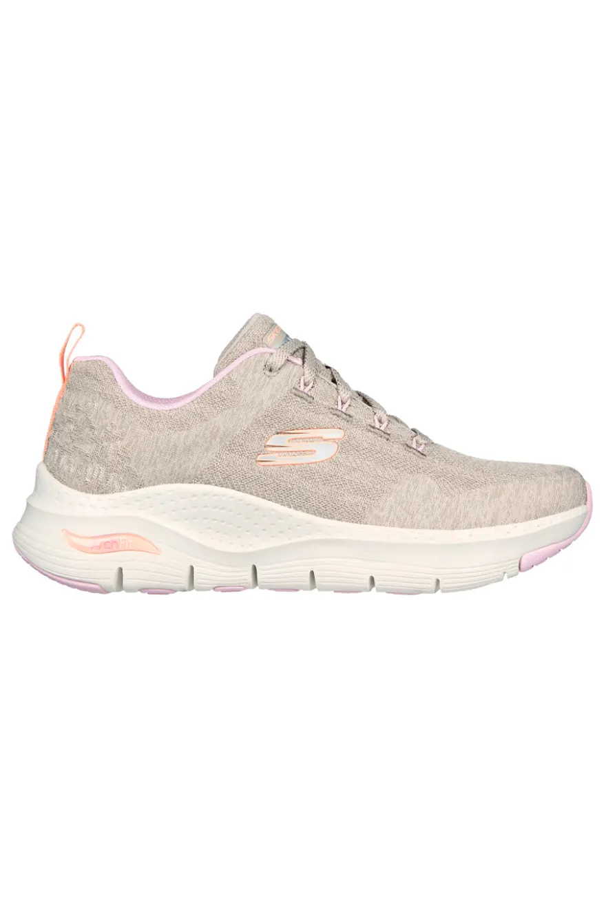 Sneakers Skechers Arch-Fit Comfy Wave Rosa