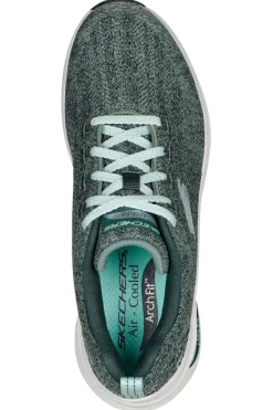 Sneakers Skechers Arch-Fit Comfy Wave Grigie
