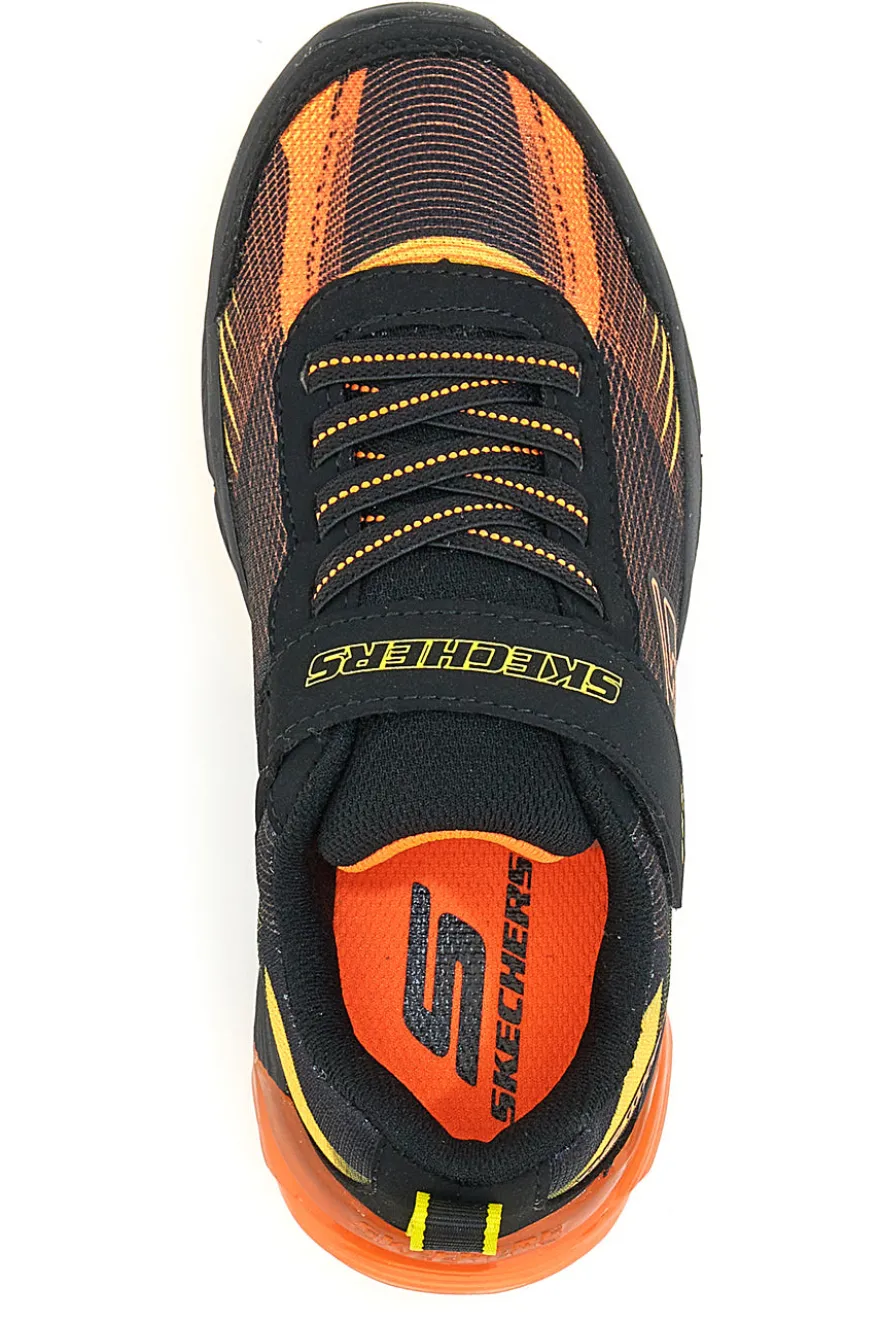 Sneakers Skechers Kodron Nere Arancioni