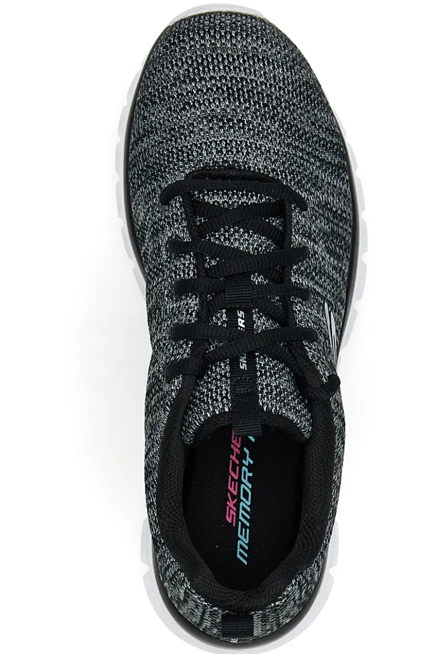 Sneakers Skechers Twisted Fortune Nere