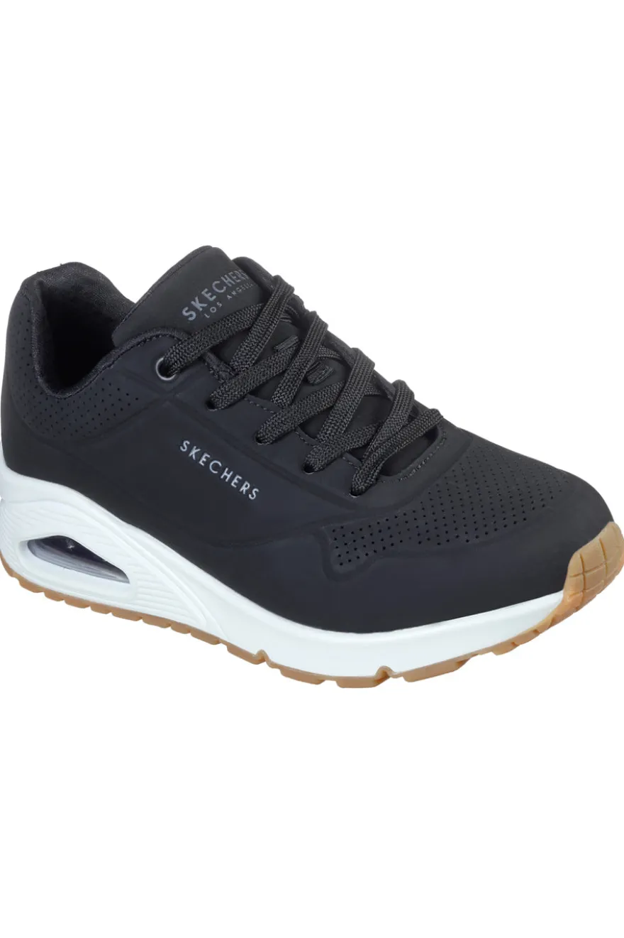 Sneakers Skechers Uno Stand On Air Nere e Bianche