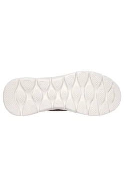 Sneakers slip ins marrone in mesh Skechers Go walk flex hands up