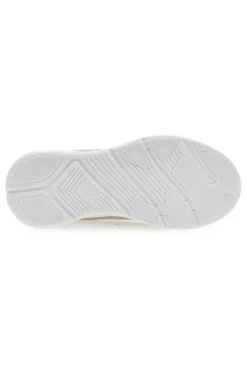 Sneakers Slip On Beige con Tomaia in Mesh e Pietre Decorative CANGURO CS1226