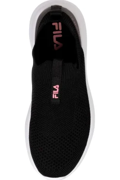 Sneakers Slip On Nere con dettagli Rosa FILA SPITFIRE