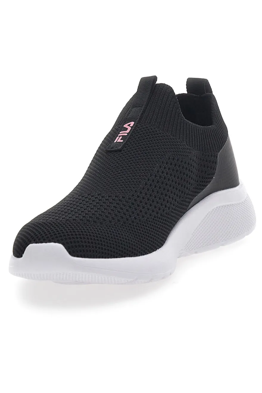 Sneakers Slip On Nere con dettagli Rosa FILA SPITFIRE